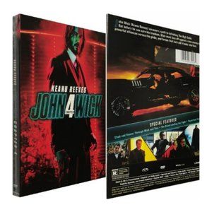 John Wick: Chapter 4 (DVD, 2023)Brand New Region 1 US Seller